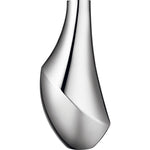 Flora by Georg Jensen Stainless Steel Vase Large Modern - Vtg NOS