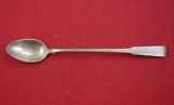 Colonial Fiddle by Watson Sterling Silver Iced Tea Spoon 7 5/8" Vintage