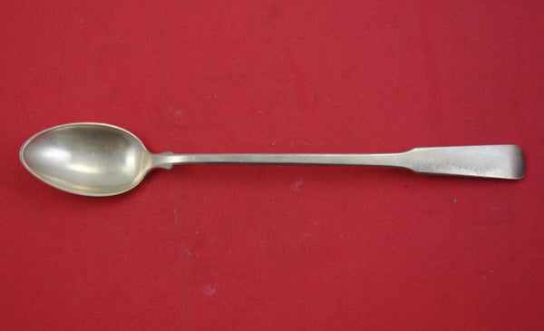 Colonial Fiddle by Watson Sterling Silver Iced Tea Spoon 7 5/8" Vintage