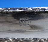 Louvre by Shiebler Sterling Silver Stamp Box #2744 1 3/8" x 3 5/8" (#8714)
