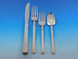 Northland by Wm Rogers Stainless Steel Satin Flatware Set for 8 Service 63 pcs