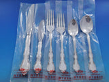 Rose Tiara by Gorham Sterling Silver Flatware Set for 8 Service 48 Pieces New