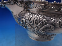 Robert Hendery Canadian Sterling Silver Tea Set 4pc Chased with Ebony  (#7188)