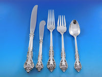 Masterpiece by International Sterling Flatware Set for 12 Service 67 pieces