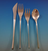 Vision International Sterling Silver Flatware Set 12 Service Mid Century Modern