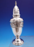 Rose Point by Wallace Sterling Silver Salt Pepper Shaker Set #4640-9 (#8926)