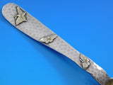 Lap Over Edge by Tiffany Sterling Place Soup Spoon GW Applied Butterflies 6 5/8"