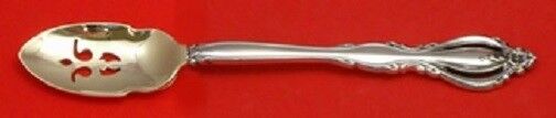 Grande Regency by International Sterling Silver Olive Spoon Pierced 6" Custom