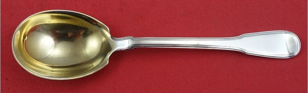 Hamilton by Tiffany and Co Sterling Silver Sugar Spoon Gold Washed 6" Serving