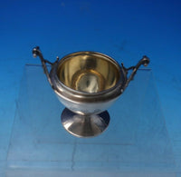 Lotus by Gorham Sterling Silver Salt Dip Master GW #537 2 1/2" x 3 1/4" (#5424)