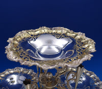 Queens by Joseph Rogers and Sons Sheffield England Silverplate Epergne (#7578)