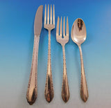 Wildflower by Royal Crest Sterling Silver Flatware Set 12 Service 53 pcs Grille