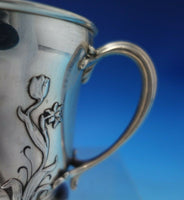 Athenic by Gorham Sterling Silver Child's Cup w/Tulips Daffodils #A3090 (#6257)