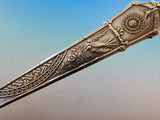 Japanese by Gorham Sterling Silver Berry Spoon Brite Cut Detailing 9 3/8"