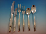 Sea Rose by Gorham Sterling Silver Flatware Set 12 Service 84 Pieces