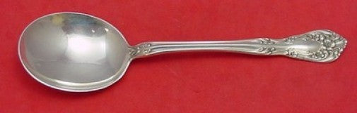 Chateau Rose by Alvin Sterling Silver Cream Soup Spoon 6 1/4" Vintage