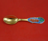 Christmas Spoon by A. Michelsen Danish Sterling Silver Teaspoon 1994 Vermeil