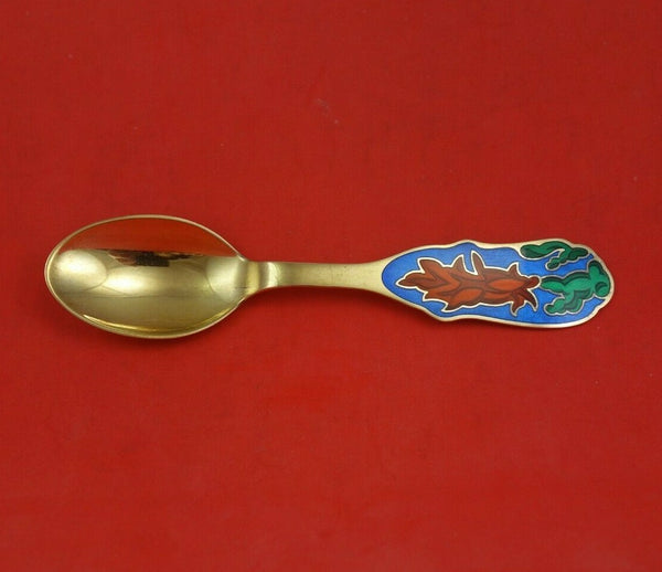 Christmas Spoon by A. Michelsen Danish Sterling Silver Teaspoon 1994 Vermeil