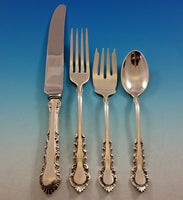 Georgian Rose by Reed & Barton Sterling Silver Flatware Set 8 Service 32 Pieces