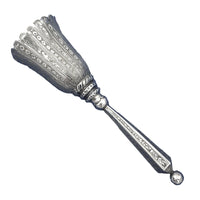 European Silver Tussie Mussie Hand Engraved (#J7459)