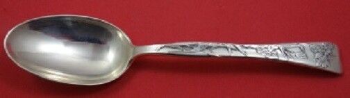 Lap Over Edge Acid Etched by Tiffany Sterling Teaspoon w/ Ragged Sailor 6"