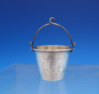 Russian .875 Silver Tea Strainer Bucket Shape for spout of teapot GW BC (#7731)