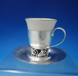 La Paglia by International Sterling Silver Demitasse Set 16pc Liners Box (#6060)