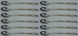 Silver Flutes by Towle Sterling Silver Iced Tea Spoon Set of 12 pcs 8"