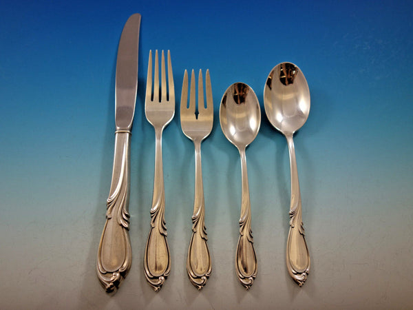 Rhapsody by International Sterling Silver Flatware Set for 8 Service 40 pieces