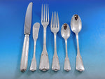 Chateaudun by Souche Lapparra French Sterling Silver Flatware Set Service 85 pcs