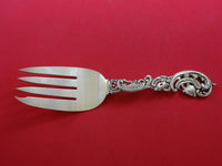 Du Barry Pierced by Durgin Sterling Silver Fish Serving Fork 9 1/4" Heirloom