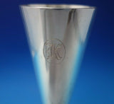 Modernism by Pampaloni Italian Sterling Silver Vase 7 1/2" x 2 1/4" 6ozt (#6279)