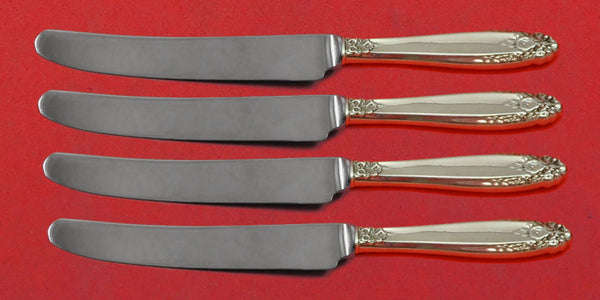 Prelude by International Sterling Silver Fruit Knife Set 4-Piece Custom 7" HH WS