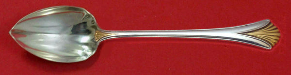 Regency Shell Gold by Lunt Sterling Silver Grapefruit Spoon Fluted Custom 5 3/4"