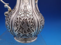 Robert Garrard II English Victorian Sterling Silver Chocolate Pot #38 (#8439)