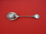 Grecian by Gorham Sterling Silver Berry Spoon fluted light GW 8 1/2"