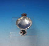 JF English Sterling Silver Wine Taster with Applied Stones Bright-Cut (#5180)