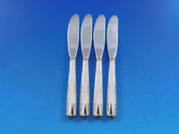 Camellia by Gorham Sterling Silver Butter Spreaders HH Modern Set of 8pcs 6 1/4"