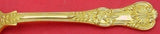 English King Vermeil by Tiffany and Co Sterling Silver Pastry Fork 4-Tine 6"