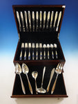 Esprit by Gorham Sterling Silver Flatware Set 12 Service 54 PC Midcentury Modern