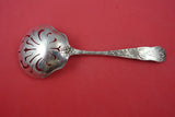 Chrysanthemum by Stieff Sterling Silver Pea Spoon ovoid w/ wavy shoulders 8 3/4"