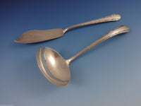 Chased Romantique by Alvin Sterling Silver Flatware Set For 8 Service 68 Pieces
