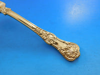 English King Gold by Tiffany & Co Sterling Silver Flatware Set 12 Service 256 pc
