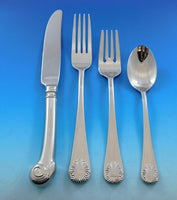 Williamsburg Shell by William Roberts Stainless Steel Flatware Set Service 72 pc