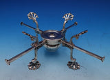 William Plummer English Georgian Sterling Silver Warming Stand w/ Burner (#8009)