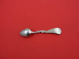 Medallion aka Etruscan by Shiebler Sterling Coffee Spoon w/ maiden gold 5"