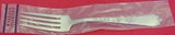 Sterling Rose by Wallace Sterling Silver Regular Fork 7 1/4" New