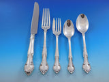 English Gadroon by Gorham Sterling Silver Flatware Set 8 Service 40 pcs Dinner