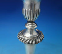 Gadroon by Unknown Silver on Copper Candelabra Three-Light 15" (#6051)