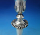 Gadroon by Unknown Silver on Copper Candelabra Three-Light 15" (#6051)